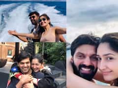 Arya Sayyesha : 'வெண்ணிலா தூவி தன் காதல் சொன்னாளே..' ஆர்யா-சாய்ஷாவின் காதல் கதையில் புதிய மையில்கல்!