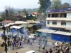 मणिपुर में पुलिस के साथ झड़प में कई जख्मी,  कंगपोकपी जिला में धारा 144 लागू