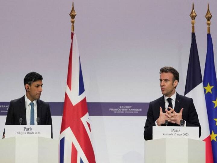 Sunak hailed the connection between the two neighbours as 