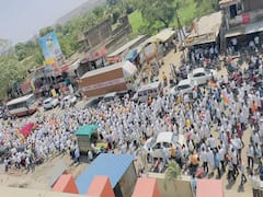 Congress March : शेतकऱ्यांच्या विविध मागण्यासाठी काँग्रेस रस्त्यावर, छ. संभाजीनगरमध्ये निघाला भव्य मोर्चा