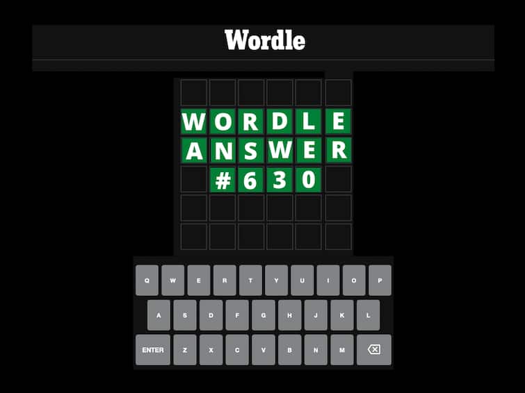 Wordle 630 Answer Today March 11 Wordle Solution Puzzle Hints