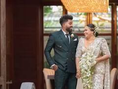 Photos: IPL 2023 પહેલા વનિન્દુ હસરંગાએ ગર્લફ્રેન્ડ સાથે લગ્ન કર્યા, જુઓ તસવીરો