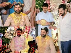 Digvijay Chautala Wedding: हल्दी के साथ शुरू हुईं दिग्विजय चौटाला की शादी की रस्में, 4 हजार VVIP होंगे शामिल, तस्वीरों में देखें खास तैयारियां