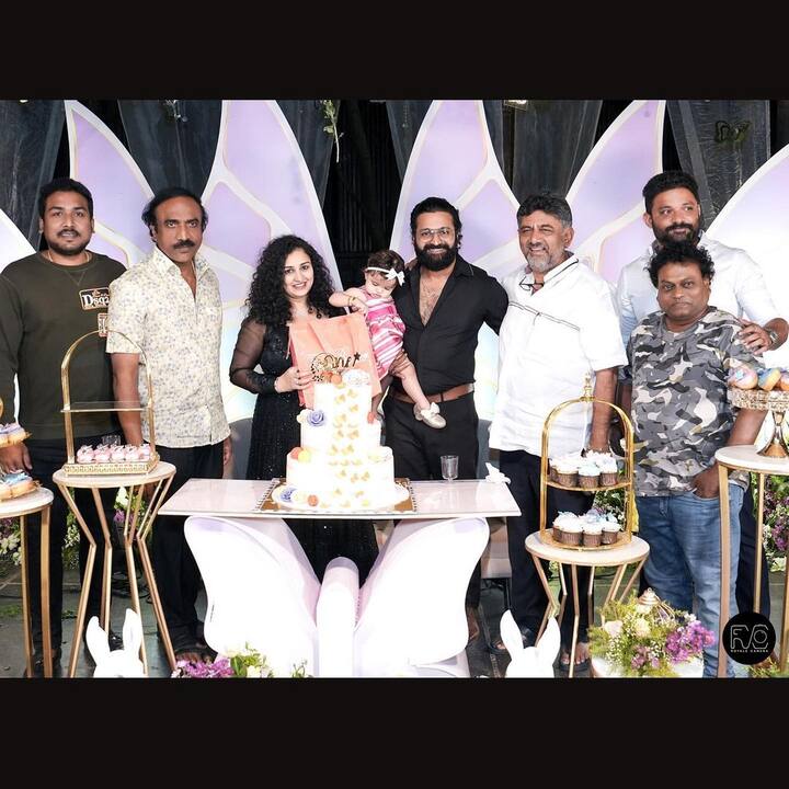 లిటిల్ ప్రిన్సెస్ రాధ్య బర్త్ డే వేడుకలు. Image Credit: Pragathi Shetty/ Instagram