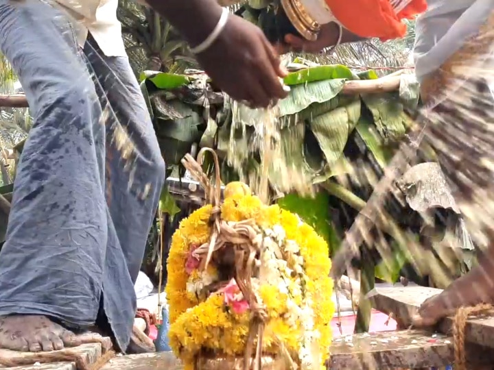 கோடங்குடியில் கிராம மக்களால்‌ கட்டப்பட்ட  வீர காளியம்மன் கோயில் கும்பாபிஷேக விழா