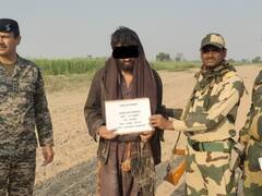 गलती से भारत की सीमा में घुस गया था पाकिस्तानी नागरिक, BSF के जवानों ने पाक रैंजर्स को सौंपा