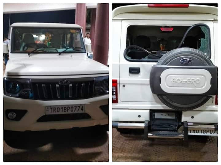 'No Rule Of Law In Tripura': Congress MP Claims 'BJP Workers' Attacked Oppn Leaders, Vandalised Vehicles 'No Rule Of Law In Tripura': Congress MP Claims 'BJP Workers' Attacked Oppn Leaders, Vandalised Vehicles