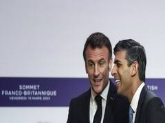 UK PM Rishi Sunak Meets French President Macron, Discusses Measures To Tackle Migrant Issue. SEE PICS