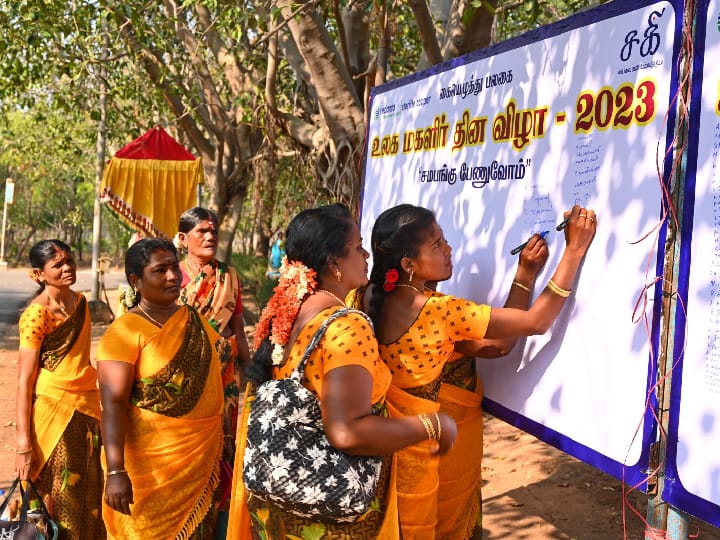 தூத்துக்குடி ஸ்டெர்லைட் நிறுவனத்தில் மகளிர் தினம் கோலாகலம் - பெண்கள் ஆலையை திறக்க உறுதிமொழி