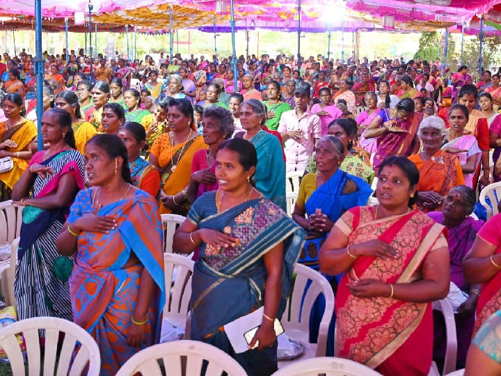 தூத்துக்குடி ஸ்டெர்லைட் நிறுவனத்தில் மகளிர் தினம் கோலாகலம் - பெண்கள் ஆலையை திறக்க உறுதிமொழி