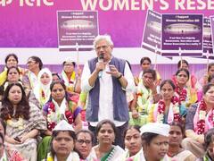 Women's Reservation Bill: BRS Leader K Kavitha Leads 1-Day Hunger Strike In Delhi - See PICS
