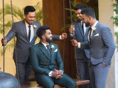 Photos: IPL 2023 के पहले वनिंदु हसरंगा ने अपनी गर्लफ्रेंड के साथ रचाई शादी, देखें तस्वीरें