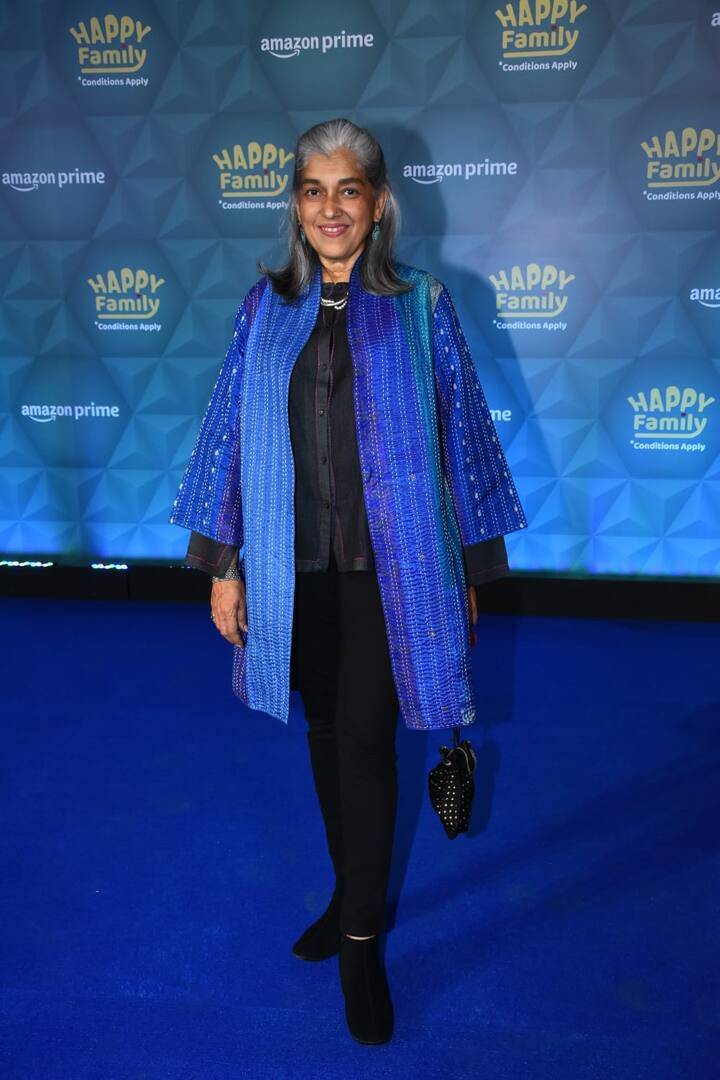 Popular celebrities who graced the premiere were Supriya Pathak, Pankaj Kapur, Gautam Rode, and Omung Kumar.