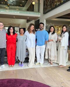 Ram Charan, Wife Upasana Visit Priyanka Chopra's LA House, Meet Her Mom And In-Laws, See Pics
