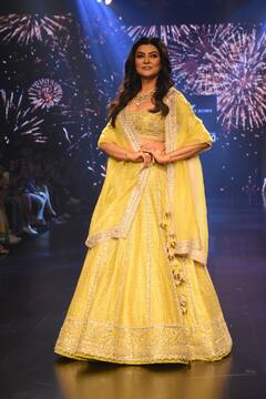Sushmita Sen Walks Ramp At Lakme Fashion Week After Recovering From Heart Attack - See Pics