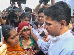 सचिन पायलट ने दिया वीरांगनाओं का साथ, बोले- 'नौकरी देना बड़ा मसला नहीं, पहले भी हुए हैं संशोधन'