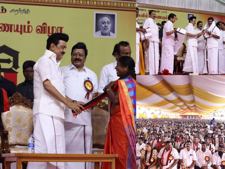 தாய் கழகத்திற்கு வந்திருப்பவர்களை தாய் உள்ளத்தோடு வரவேற்கிறேன் என முதல்வர் ஸ்டாலின் பேசியுள்ளார்.