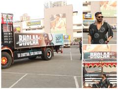 Ajay Devgn Flags Off 'Bholaa' Yatra From Mumbai, To Take Road Trip Across Nine Cities. In Pics