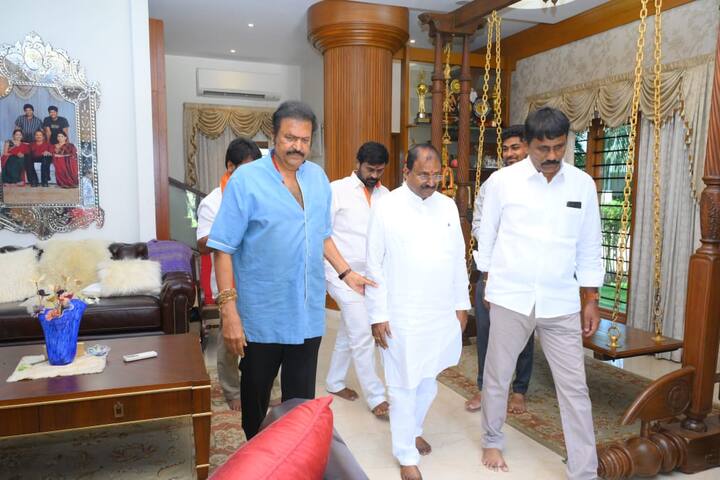 మోహన్ బాబు ఇంటికి వెళ్లిన వీర్రాజు