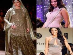 प्रेग्नेंसी में हसीनाओं पर छाया ग्लैमर, ऊंची-ऊंची हील्स पहने मटकते हुए किया रैंप वॉक और दिखाया बड़ा सा बेबी बंप