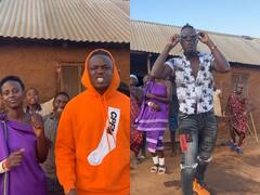 बस्ती के हस्ती बने किली पॉल, एमीवे के गाने पर गांव वालों के सामने टशन दिखाते नजर आए एक्टर