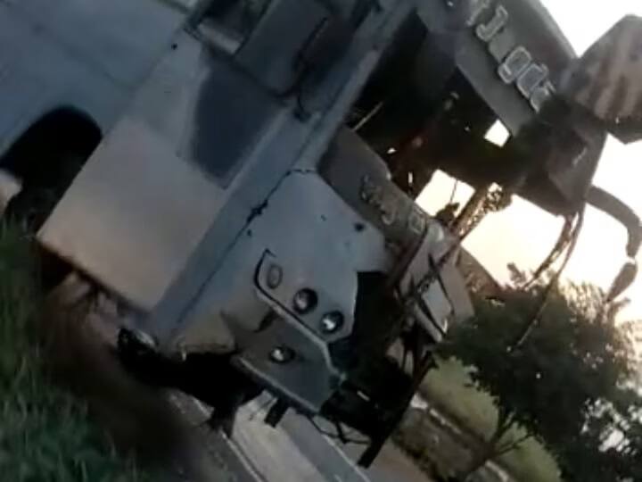 Bharatpur accident sleeper coach bus collided with truck near kherli more 2 killed 5 injured Rajasthan Accident: ટ્રક અને ખાનગી બસનો ગમખ્વાર અકસ્માત, 2નાં મોત અનેક ઘાયલ