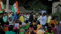 নেতৃত্বের সামনেই দুই পক্ষের মধ্যে বিবাদ, ধাক্কাধাক্কি! ফের প্রকাশ্য়ে তৃণমূলের গোষ্ঠীকোন্দল