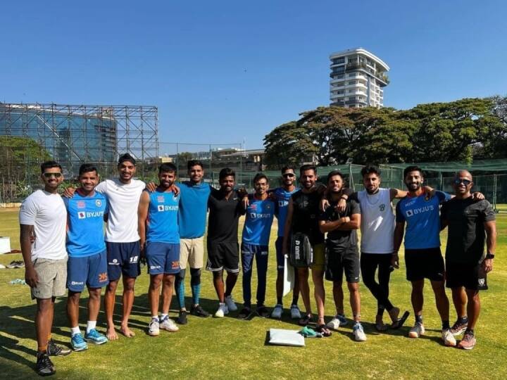 Yuzvendra Chahal link up with Sanju Samson Deepak Chahar Umran Malik Arshdeep Singh at NCA for Yo Yo Test IND vs AUS ODI Series IND vs AUS: यो-यो टेस्ट के बाद युजवेंद्र चहल ने शेयर की फोटो, चाहर-सैमसन को देख फैंस ने दिया दिलचस्प रिएक्शन