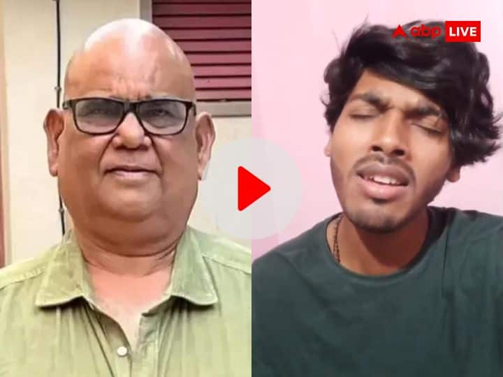 Satish Kaushik Death bihar singer amarjeet jaikar sings chithi na koi sandesh as he pays tribute watch video Watch: सतीश कौशिक के निधन पर अमरजीत जयकर ने यूं दी श्रद्धांजलि, आवाज सुनकर आप भी हो जाएंगे भावुक