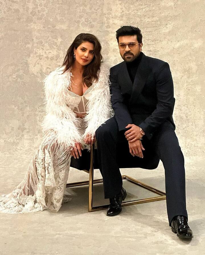 தற்போது, செளத் ஏசியன் எக்ஸலன்ஸ் விழாவில் ராம் சரண் பங்கேற்றுள்ளார். அவருடன், பாலிவுட் நடிகை ப்ரியங்காவும் பங்கு பெற்றுள்ளார்.