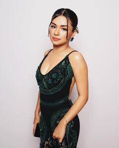 Avneet kaur: બ્લેક કલરના ડીપનેક ગાઉનમાં અવનીત કૌરનો હોટ અંદાજ, જુઓ વાયરલ તસવીરો