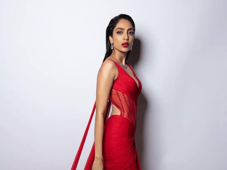 Sobhita Dhulipala Takes Over Lakme Fashion Week In Fiery Red Ensemble