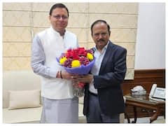 उत्तराखंड: सीएम धामी ने राष्ट्रीय सुरक्षा सलाहकार अजीत डोभाल से की मुलाकात, कई मुद्दों पर हुई चर्चा