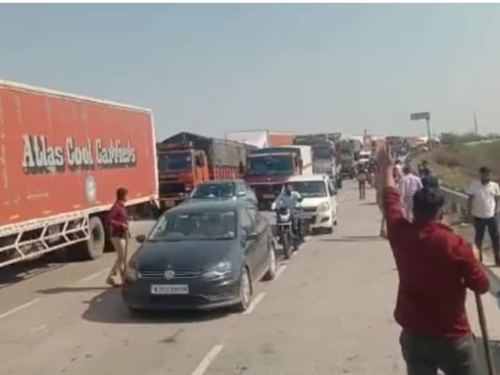 BJP workers try to block Kota highway in support of Pulwama martyrs widows ann Pulwama Widows Protest: वीरांगनाओं के मामले में कोटा हाइवे जाम करने का प्रयास, हिरासत में लिए गए कई BJP नेता