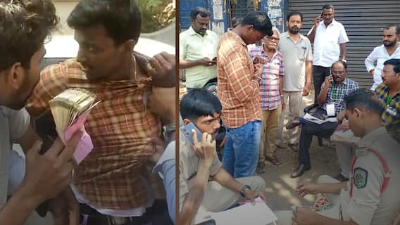 Vote For Note | MLC Elections Vizag: YCP కార్యకర్తను పట్టుకున్న స్థానికులు