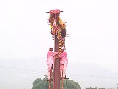 Bagad Yatra : साताऱ्यातील बगाड यात्रेचा उत्साह, लाखो भाविकांचा जल्लोष