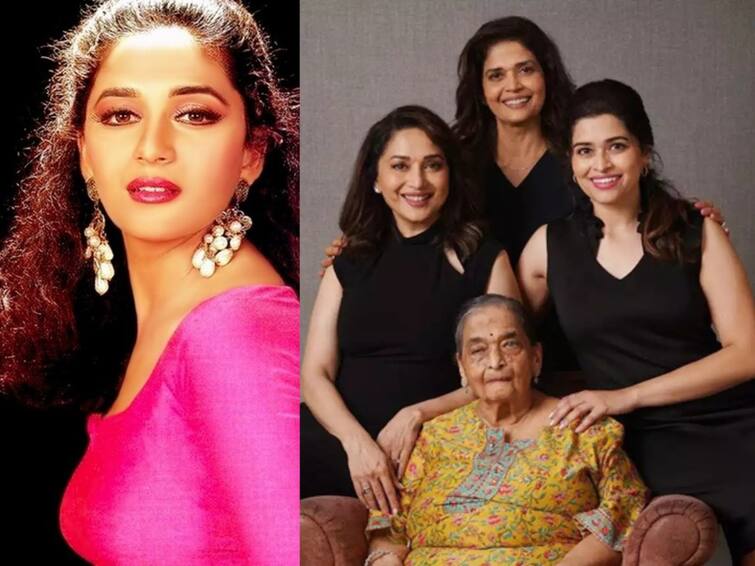 Madhuri Dixit Mother Snehlata Dixit Passed Away at 91 Funeral to be Held in Mumbai Madhuri Dixit Mother Death: பிரபல பாலிவுட் நடிகை மாதுரி தீட்சித் தாயார் மறைவு - ரசிகர்கள், பிரபலங்கள் அஞ்சலி