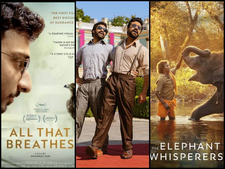 Oscars 2023 India ready with Naatu Naatu, The Elephant Whisperers All That Breathes know details Oscars 2023: क्या ऑस्कर्स में भारत रचेगा इतिहास? पहली बार एक साथ मिले हैं तीन नॉमिनेशन, यहां जानें फुल डीटेल्स