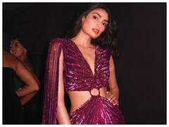 Photos: KL Rahul की वाइफ अथिया की इन तस्वीरों को देख दीवाने हुए फैंस, पर्पल ड्रेस में किया रैंप वॉक