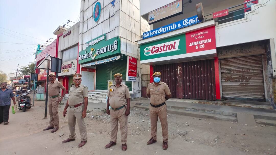 கடலூரில் போலீஸ் பாதுகாப்புடன் இயங்கிய பேருந்துகள்....மூடிய கடைகள்