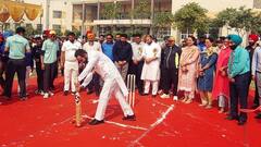 ਮੀਤ ਹੇਅਰ ਵੱਲੋਂ ਕ੍ਰਿਕਟ ਖੇਡ ਕੇ ਆਲ ਇੰਡੀਆ ਸਿਵਲ ਸਰਵਿਸਜ਼ ਕ੍ਰਿਕਟ ਟੂਰਨਾਮੈਂਟ ਦਾ ਉਦਘਾਟਨ