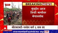 Mumbai Railway : हार्बर रेल्वेवर मेगाब्लॉक, पनवेल ते कुर्ला विशेष लोकल चालवणार : ABP Majha