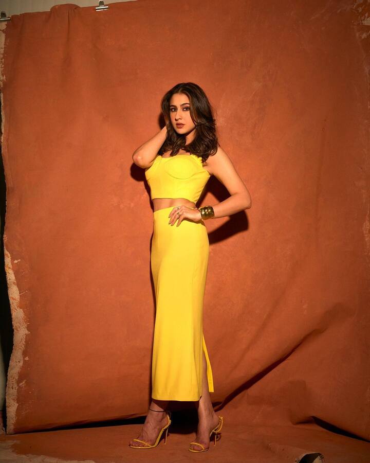 बोल्ड लुक हो या देसी लुक सारा अली खान हर तस्वीर में फैंस का दिल जीत लेती हैं. इन तस्वीरों को देखकर फैंस एक्ट्रेस की तारीफ करते हुए थक नहीं रहे हैं.