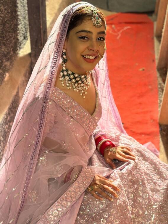 दुल्हन अवतार में अप्सरा लगीं BALH 2 की प्राची