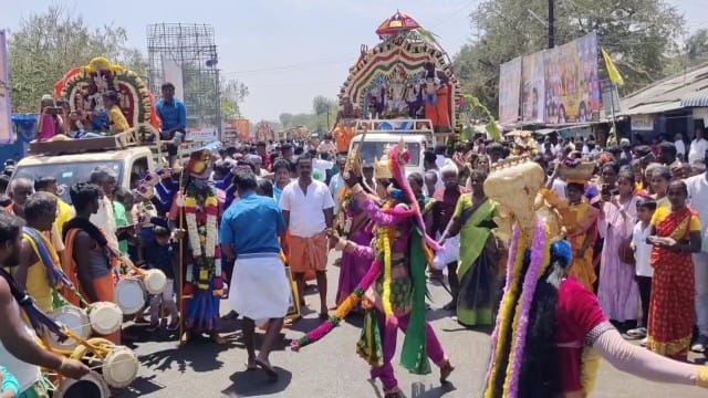 தருமபுரி: பாலக்கோடு கோயில் திருவிழாவில்  ராட்டின ஊழியர்களுக்கு அடி, உதை