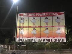 'Welcome Amit Shah': BRS Taunts Home Minister With Poster On Oppn Leaders Who Joined BJP