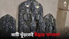 মাটি খুঁড়তেই বেরিয়ে এল বিষ্ণু মূর্তি! 'ভগবানের' দর্শন পেতে নদিয়ায় ছুটে আসছেন ভক্তরা