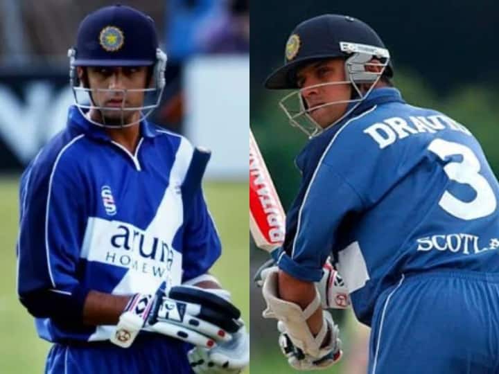 Rahul Dravid Played For Scotland: राहुल द्रविड़ भारतीय टीम के दिग्गज खिलाड़ियों में शुमार हैं. लेकिन क्या आप जानते हैं कि राहुल द्रविड़ ने अपने करियर में स्कॉटलैंड की ओर से भी क्रिकेट खेला है.
