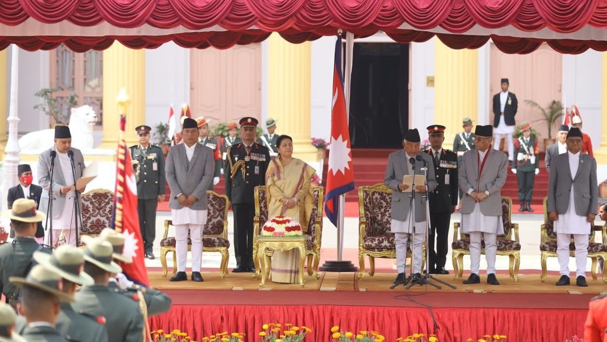 Nepal President: राम चंद्र पौडेल ने ली नेपाल के राष्ट्रपति के रूप में शपथ, प्रधानमंत्री पुष्प कमल दहल 'प्रचंड' समेत ये हस्तियां रहीं मौजूद