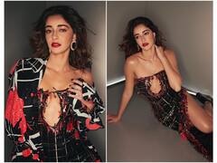 Ananya Panday Raises The Heat in A High-Slit Dress As She Turns Show Stopper At LFW | PICS